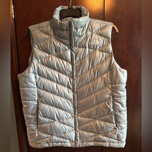 The North Face Women's Sky Blue Quilted Vest